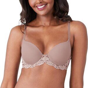 Wacoal Instant Icon T-Shirt Bra Cafe Au Lait 40DD 853322 NWT